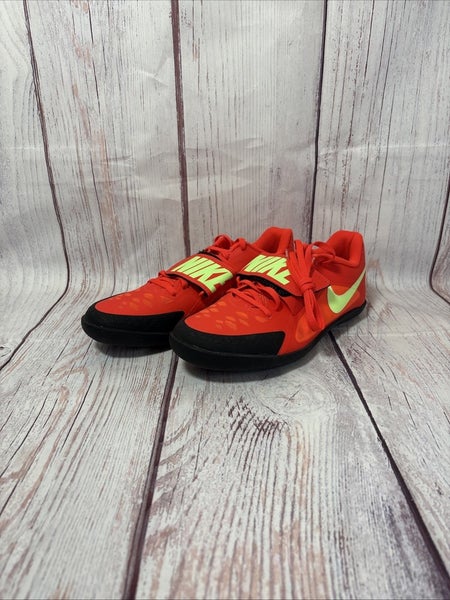 Nike Zoom Rival SD 2 Throwing Shoes Bright Crimson Volt Mens Sz 6 FZ9665-600 New