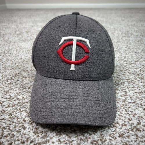 Minnesota Twins Hat Cap Snap Back Mens One Size Gray Red MLB Baseball Sports