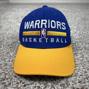 Golden State Warriors Hat Cap Strap Back Mens One Size NBA Basketball Adidas