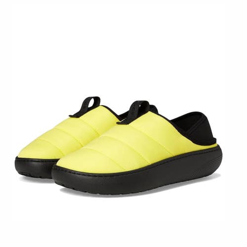 Crocs Classic Puff 210706-77K Slipper Men's US 11 Yellow Comfort Slip-On KFC704