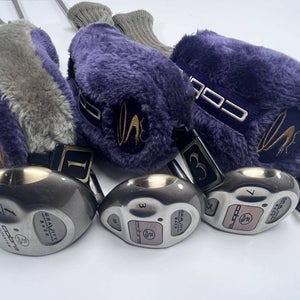 Cobra Gravity Back Wood Set DR 3 7 | 12* 18* 25* Cobra Airweight Ladies RH HC