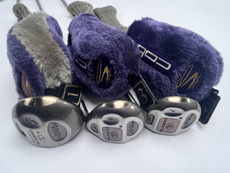 Cobra Gravity Back Wood Set DR 3 7 | 12* 18* 25* Cobra Airweight Ladies RH HC