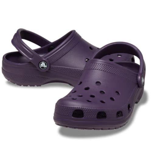 Crocs Classic 10001-5AS Clog Men's US 12 Dark Iris Slip-On Comfort Shoes KFC706