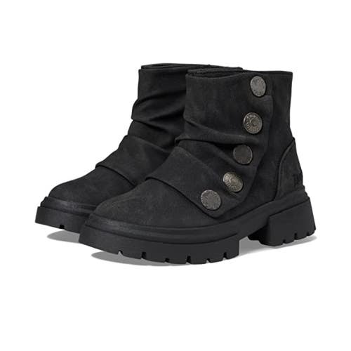 Blowfish Malibu Can Do-T Boots Toddler US 10 Black Lug Sole Ankle Bootie JZZ1201