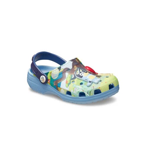 Crocs Classic Bluey 210559-90H Clogs Toddler C4 Multicolor Comfort Shoes KFC644