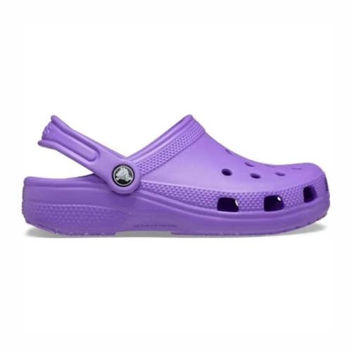 Crocs Classic 206990-5AJ Clogs Toddlers US C7 Purple Slip-On Lifestyle KFC686