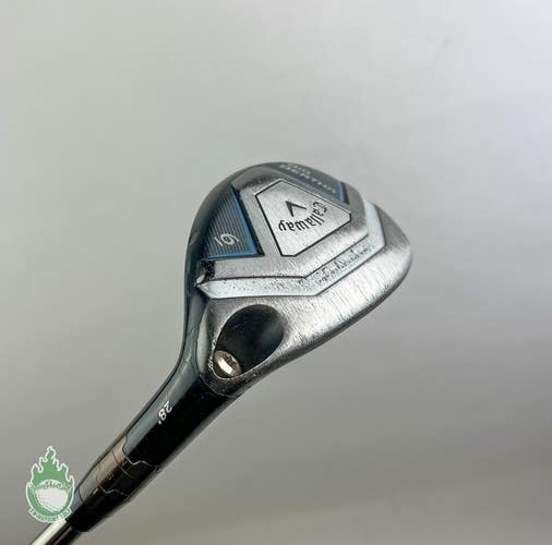 Used RH Callaway Big Bertha 6 Hybrid 28* Recoil Ladies Flex Graphite Golf Club