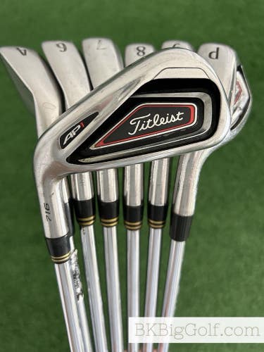 LH Titleist AP1 716 Iron Set 4-P / KBS Tour 120 Stiff