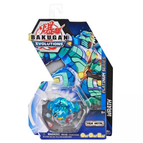 Bakugan Evolutions 2022 Platinum Series Die-cast Aquos Wrath