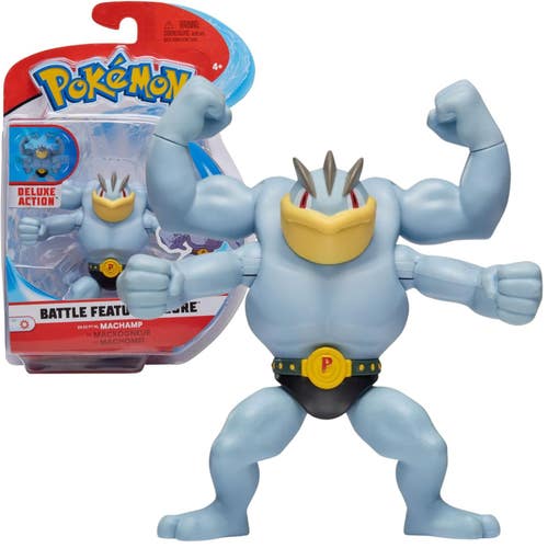 Pokemon Machamp Battle Feature Figure