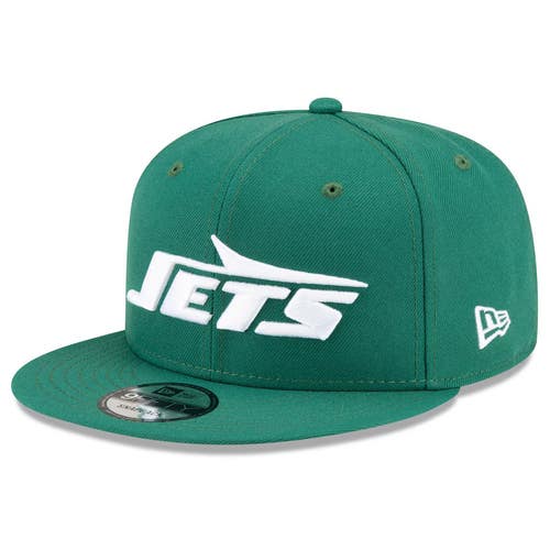New Era 9FIFTY 60573898 Snapback Hat Unisex Green New York Jets NFL Basic MBB25