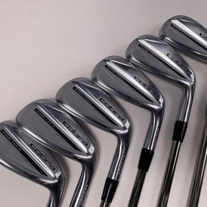 Cobra KING Tec X One Length 2025 Iron Set 6-PW+GW Recoil ESX F2 Senior RH - 37"