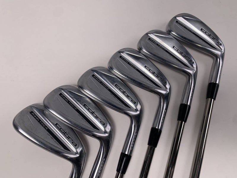 Cobra KING Tec X One Length 2025 Iron Set 6-PW+GW Recoil ESX F2 Senior RH - 37"