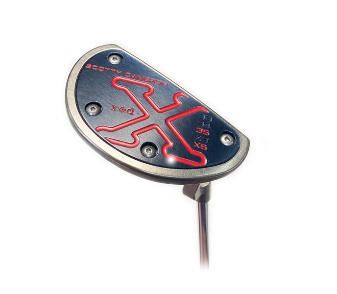 Titleist Scotty Cameron Red X5 Charcoal Mist 35" Mallet Putter