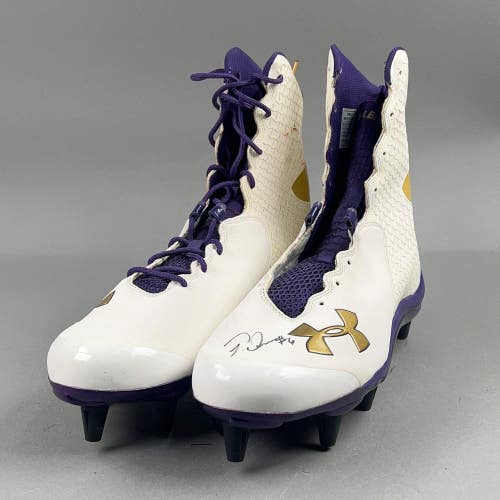 Under Armour Spine Brawler Signed by Patrick Queen #6 and Anthony Brown #12 Size