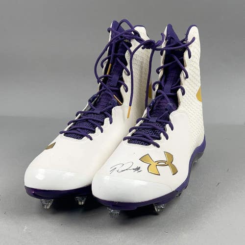 Under Armour Spine Brawler Signed by Patrick Queen #6 and Anthony Brown #12 Size