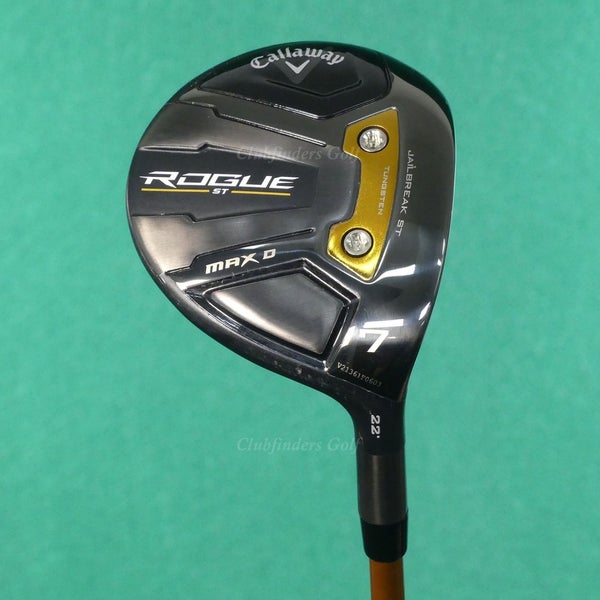 Callaway Rogue ST MAX D Fairway 22 7 Wood Aldila NVS 55-R Graphite Regular & HC