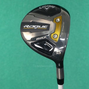 Callaway Rogue ST MAX Fairway 18 5 Wood Fubuki Ax f55 Graphite Regular w/ HC