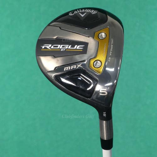 Callaway Rogue ST MAX Fairway 18 5 Wood Fubuki Ax f55 Graphite Regular w/ HC