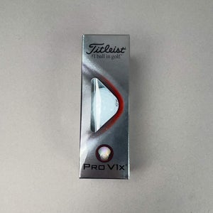 Titleist Pro V1x Golf Balls (3 Balls)