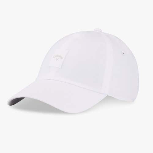 Callaway Training Aid Hat (White, Adjustable) Golf Cap NEW