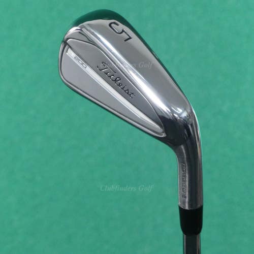 Titleist 2023 T200 Forged Single 5 Iron True Temper AMT White G2 Steel Stiff