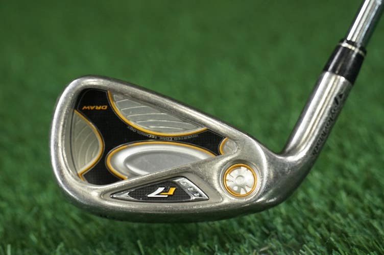 TaylorMade r7 Draw 6 Iron T-Step 90 Stiff Flex Steel Shaft Left Handed LH