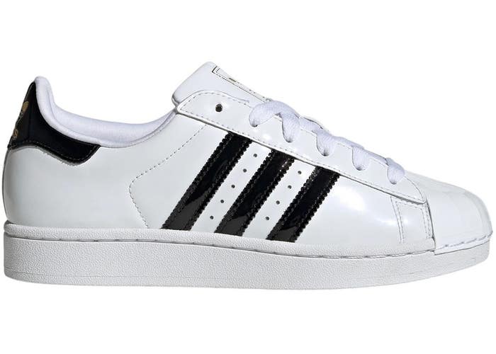 Size 8 - adidas Superstar II White Black Gold (Women's) JS4010