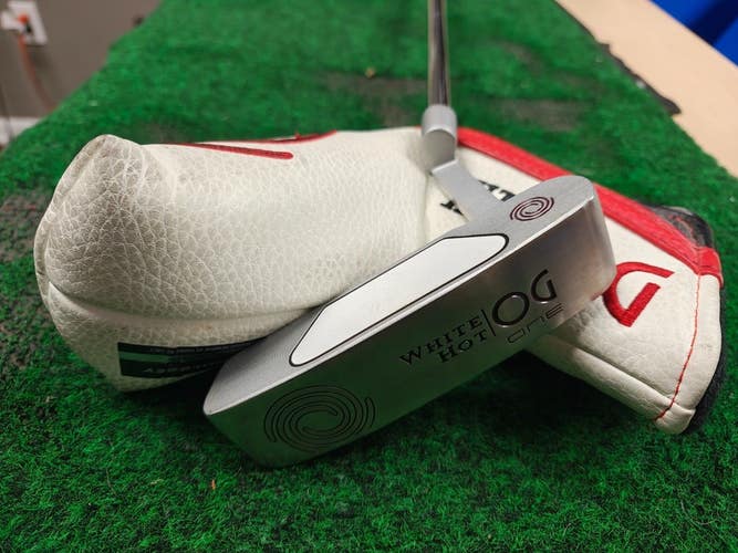 Odyssey White Hot OG Two 35 Inch Putter W Headcover Nice