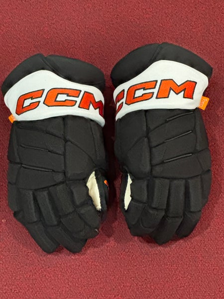 Philadelphia Flyers CCM HGPJSPP Gloves 15" Pro Stock Item#LH153