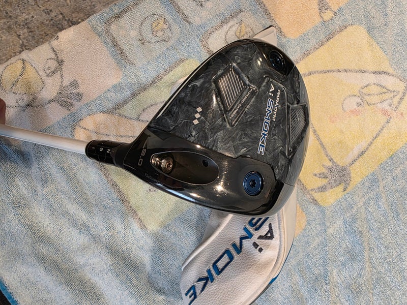 RIGHT HAND CALLAWAY PARADYM AI SMOKE TRIPLE DIAMOND 1-WOOD 9* STIFF