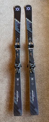 Volkl Peregrine 72 Skis (168cm) With Bindings/Race Plate Max Din 16 (Used)