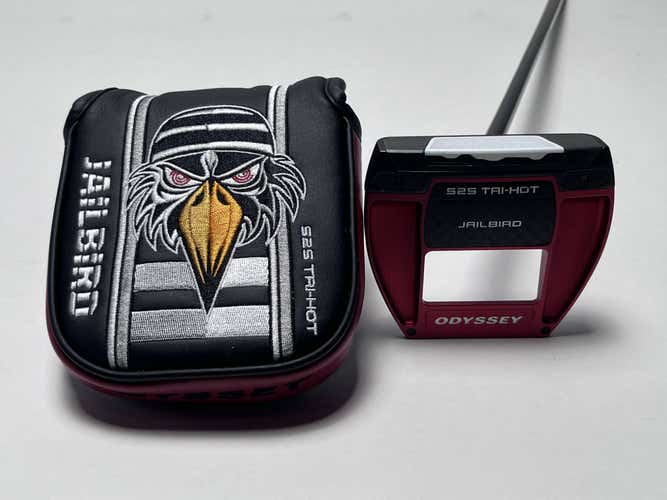 Odyssey Square to Square Tri-Hot Jailbird Putter 35" Mens RH HC