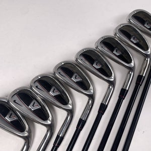Nike Victory Red Cavity Back Iron Set 4-PW+GW UST Nike 80g Regular RH