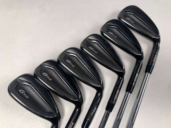 Ping G710 Iron Set 5-PW Black Dot Project X LZ 5.0 110g Regular RH Midsize Grips