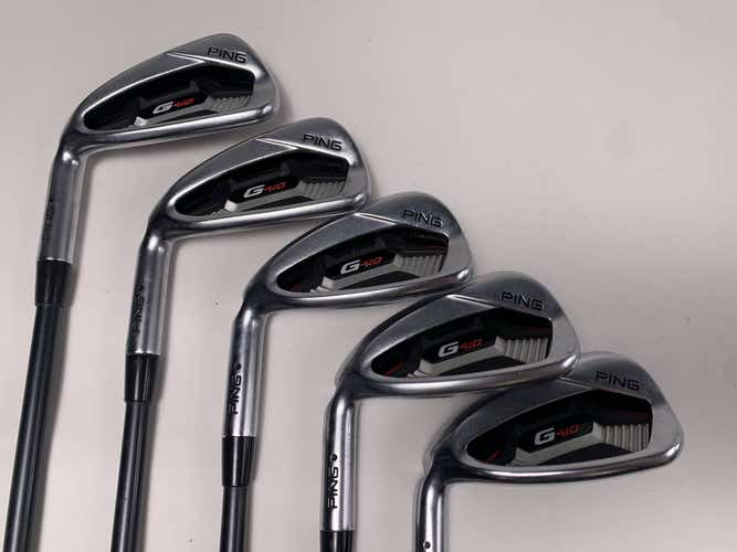 Ping G410 Iron Set 6-PW Black Dot Alta CB AWT Soft Regular Senior LH