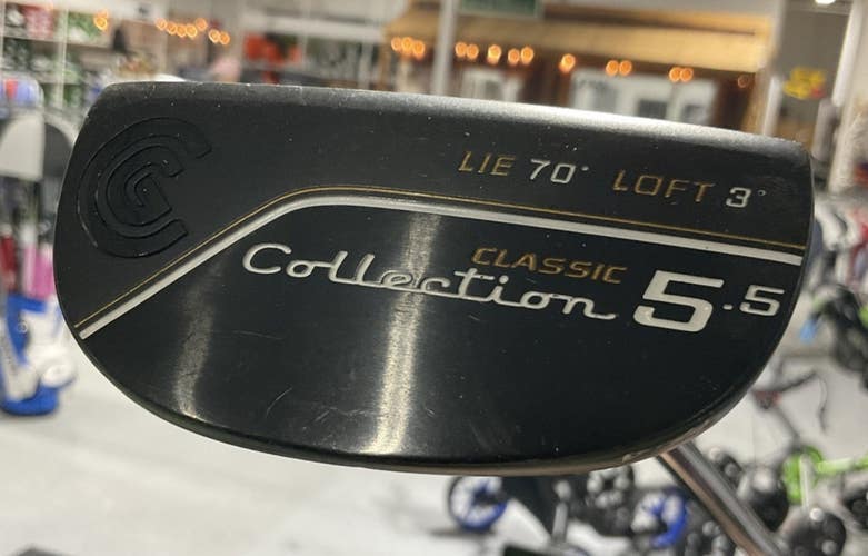 Cleveland CLASSIC COLLECTION 5.5 3 Mid-Mallet Putter 35" Steel Shaft 10.5" Grip