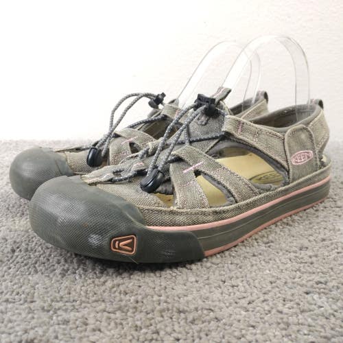 Keen Coronado Sandals Womens Size 9 Shoes Vulcanized Canvas Gray Pink