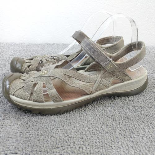 Keen Rose Sandal Womens Size 9.5 Hiking Sandals Tan Beige Slingback Shoes