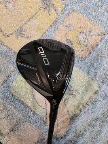 RIGHT HAND TAYLORMADE QI10 3-WOOD FAIRWAY WOOD 15* GRAPHITE VENTUS BLUE 6-STIFF