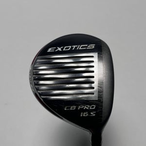 Tour Edge CB Pro Limited Edition 3 Fairway 16.5* Fujikura Speeder 661 Stiff RH