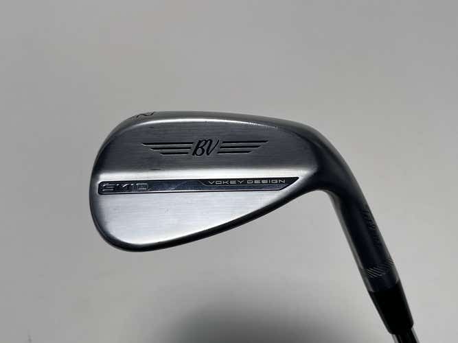 Titleist Vokey SM10 Tour Chrome Wedge 52* 8 Bounce F-Grind TT DG105g Steel RH