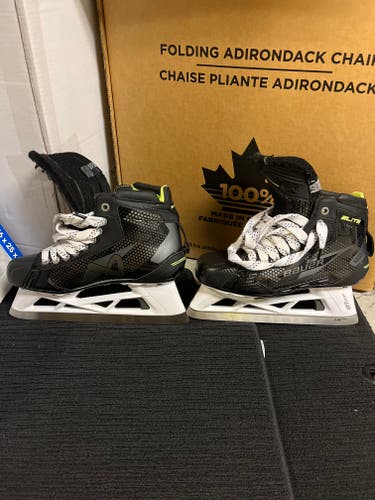 Bauer Elite Hockey Goalie Skates Regular Width 7.5 (New)