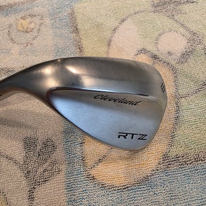 LEFT HAND CLEVELAND RTZ GOLF LOB WEDGE 60-10 MID STEEL WEDGE FLEX