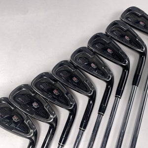 Wilson Ci 11 Black Iron Set 4-PW+GW Dynamic Gold X100 Extra Stiff RH +1.5''
