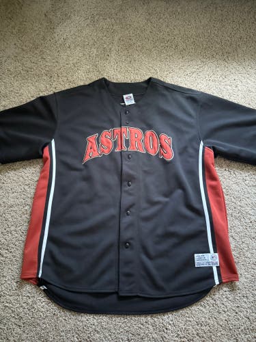 Houston Astros Lance Berkman Vintage Jersey