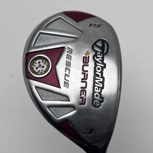 TaylorMade Burner Rescue 3 Hybrid 19* REAX SuperFast 65g Stiff RH