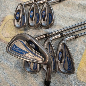 LADIES RIGHT HAND COBRA FP GOLF IRON SET 6-P+GW+SW GRAPHITE NV HL 50