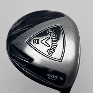 Callaway Razr X Black 5 Fairway Wood 18* 50g Ladies Graphite Womens RH