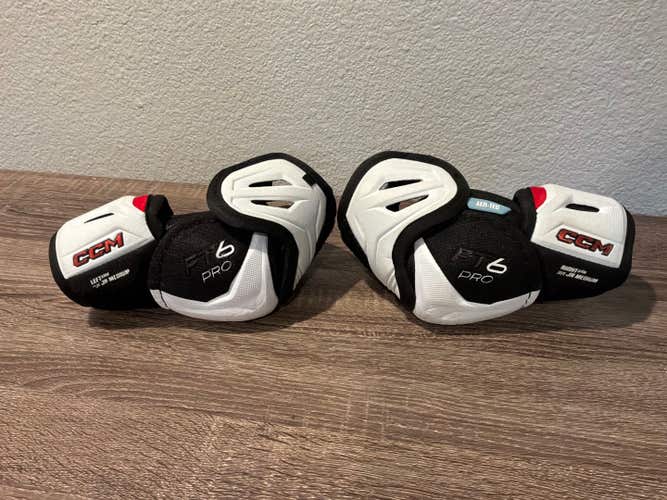 Junior Medium CCM JetSpeed FT6 Pro Elbow Pads (Used)